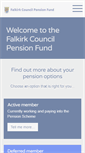 Mobile Screenshot of falkirkpensionfund.org